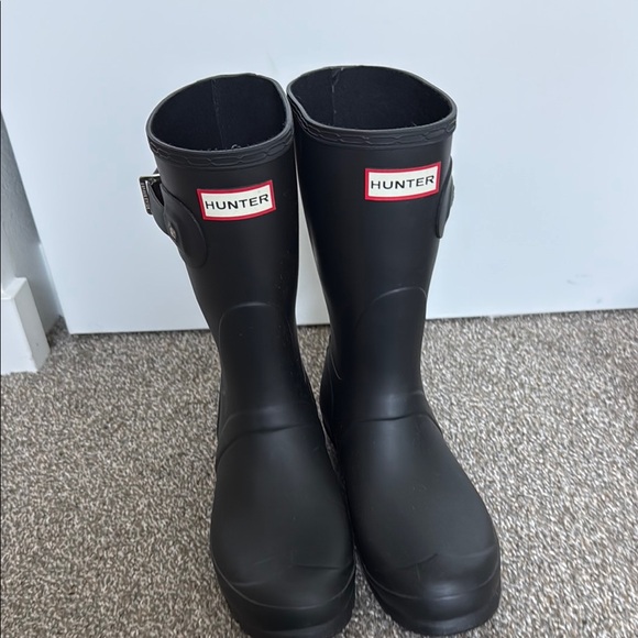 Hunter Shoes - Hunter Classic Black Waterproof Boots